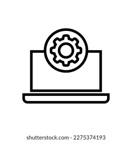 Computer Repair - Digital Computer Logo Template.