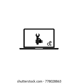 Computer Repair - Digital Computer Logo Template