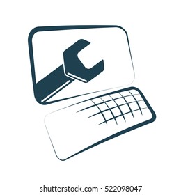 Computer Repair and Maintenance Business vector