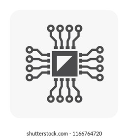 Computer repair and tool icon.