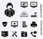 Computer Repairs Icons