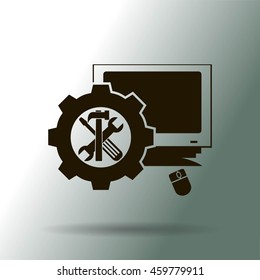 computer repair.vector icons