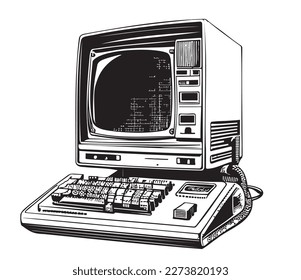 Dibujo gráfico dibujado a mano por ordenador Tecnología informática