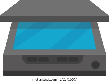 Computer scanner, photocopy, scan, device, hardware free vector icon