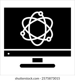 Computer Science Icon Element For Design