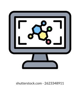 Computer Science Icon Element for Design