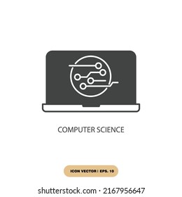 computer science icons  symbol vector elements for infographic web