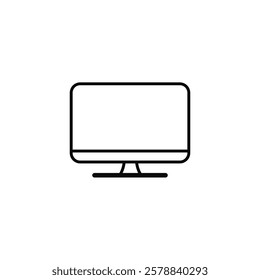 Computer screen illustration vector design