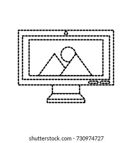 computer screen image gallery album