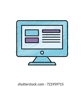 computer screen technology with electronic information