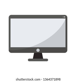 Computer screen technology isolated