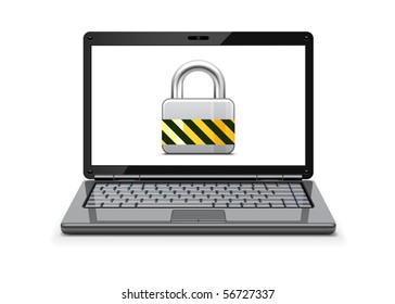 Computer security concept