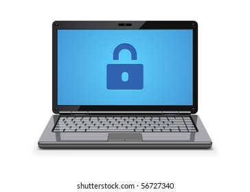 Computer security concept
