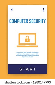 Computer Security Icon