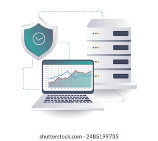 Computer server data security analysis