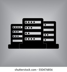 Computer server icon