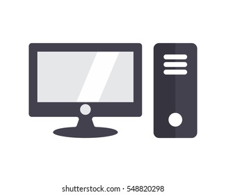 computer set laptop technology internet web gadget image vector icon logo