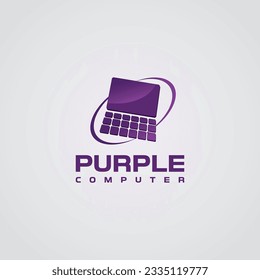 Computer shop logo and icon