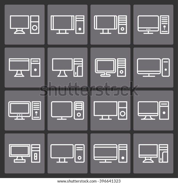 Computer Sign Stock Vector (Royalty Free) 396641323 | Shutterstock