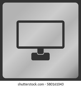 computer sign, monitor