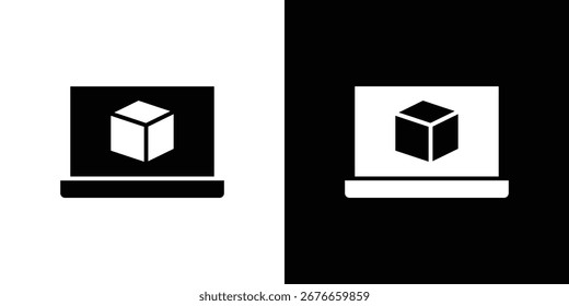 Computersimulation Symbol Symbol Illustration Doodle Design