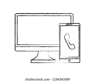 computer smartphone telephone communication online