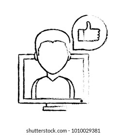 Computer and social media design