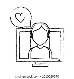 Computer and social media design