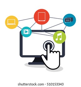 Computer and social media design