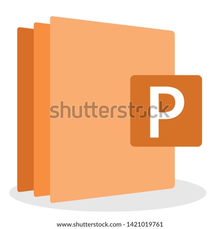 computer software file icon. vector illustration 