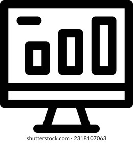 computer stats, Growth, Bar Chart Icon 