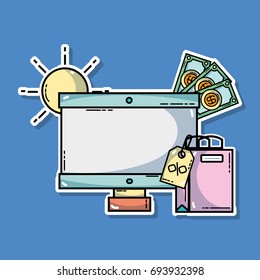 computer with strategy information to merketing finance