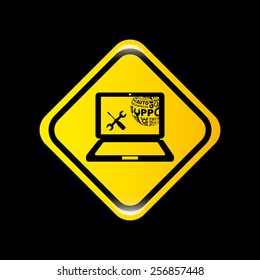 computer support design, vector illustration eps10 graphic 