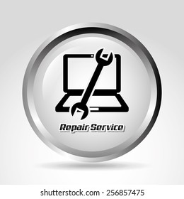 computer support design, vector illustration eps10 graphic 