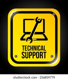 computer support design, vector illustration eps10 graphic 