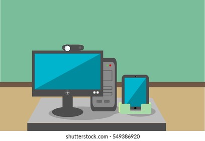 Computer and Tablet