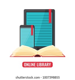 Computer tablet and smartphone with book reader application