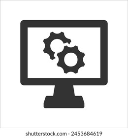 Computer technologies Icon, Vector Graphics