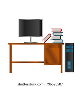 Computer Technology - Computers, Desktops,vector icon, PC icon
