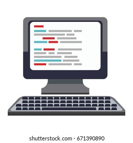 computer technology device keyboard monitor