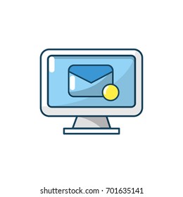 computer technology with e-mail electronic message