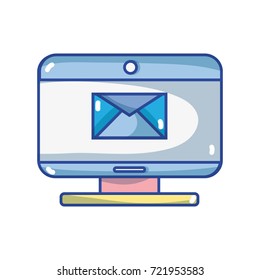 computer technology with e-mail message information