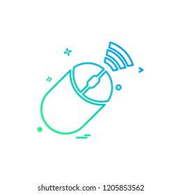 Computer Technology icon design vector