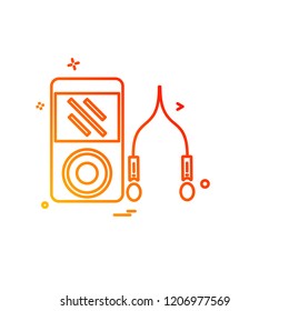 Computer Technology icon design vector