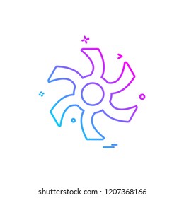 Computer Technology icon design vector