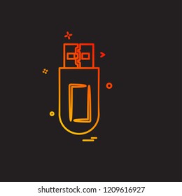 Computer Technology icon design vector