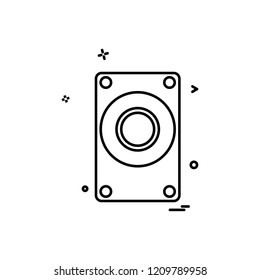 Computer Technology icon design vector