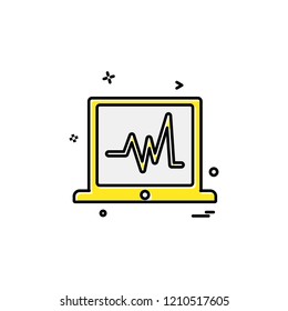 Computer Technology icon design vector