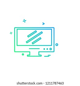 Computer Technology icon design vector