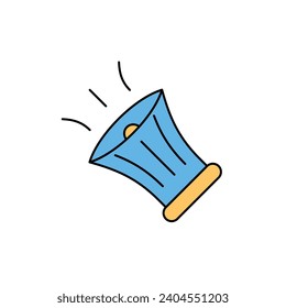 Computer Technology icon. Line, glyph and filled outline colorful version, Monitor Display Screen outline and filled vector sign. Symbol, logo